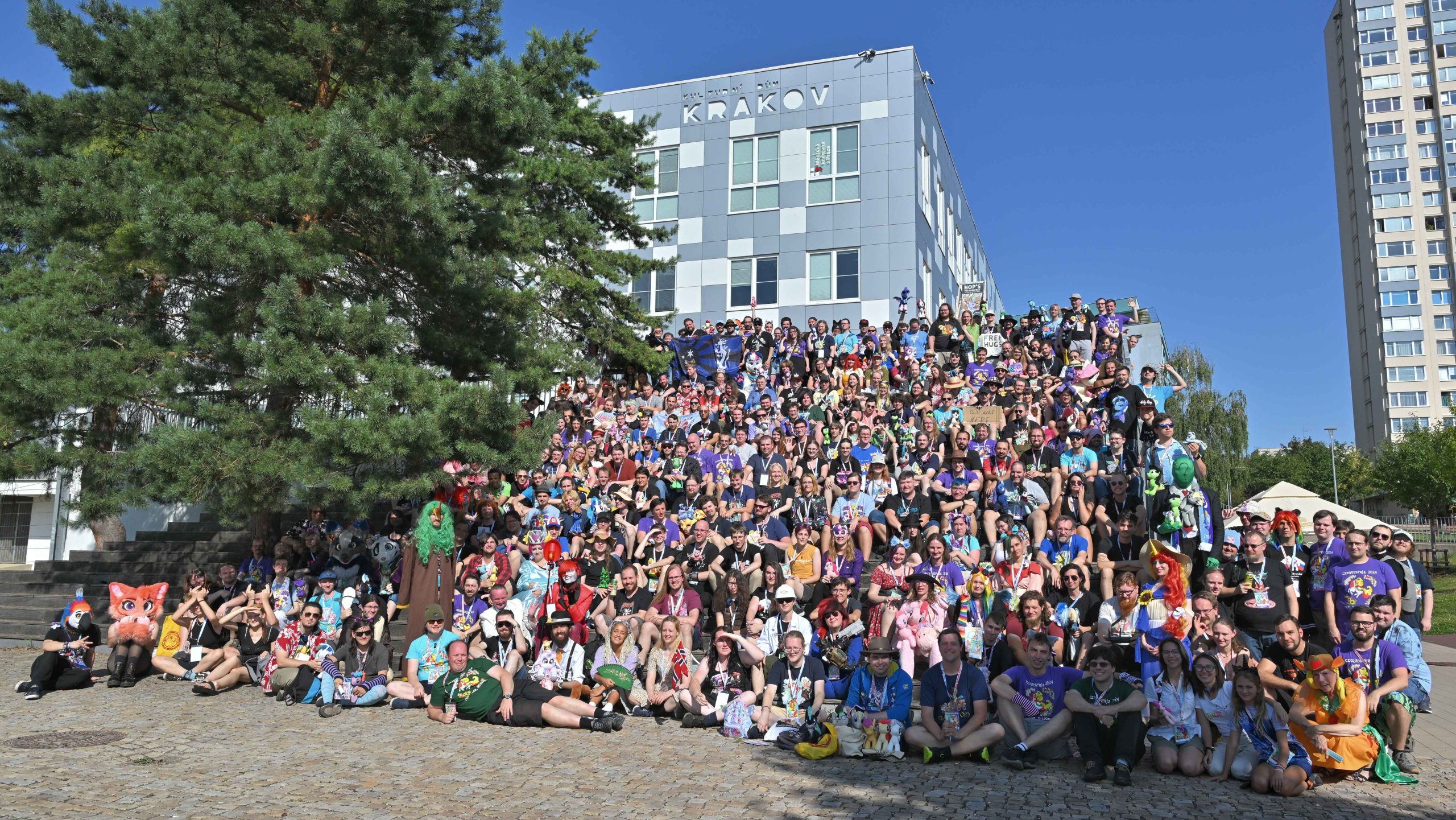 Czequestria 2024 - group photo; author: NitramBro